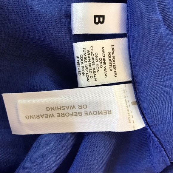 LOFT blue sheer cover up, NWT, women’s small - Picture 7 of 8